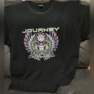 Black Journey Graphic T-Shirt. 1981 NEW
